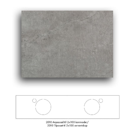 Macro Design Crown+ Dekton Benkeplate
