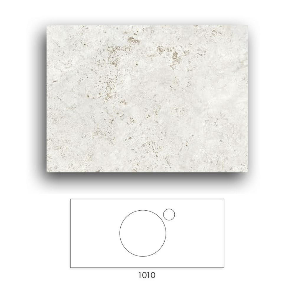 Macro Design Crown+ Dekton Benkeplate Sabbia / 101cm senter Macro Design Benkeplate bad GRO-6133138