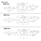 Macro Design CROWN Grip Servantskap Glasservant