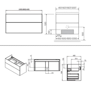 Macro Design CROWN Line Push-open Servantskap Glasservant