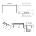 Macro Design CROWN Push-open Servantskap Glasservant