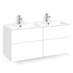 Macro Design CROWN Servantskap skuff med LIGHT 14 servant 120cm dobbel