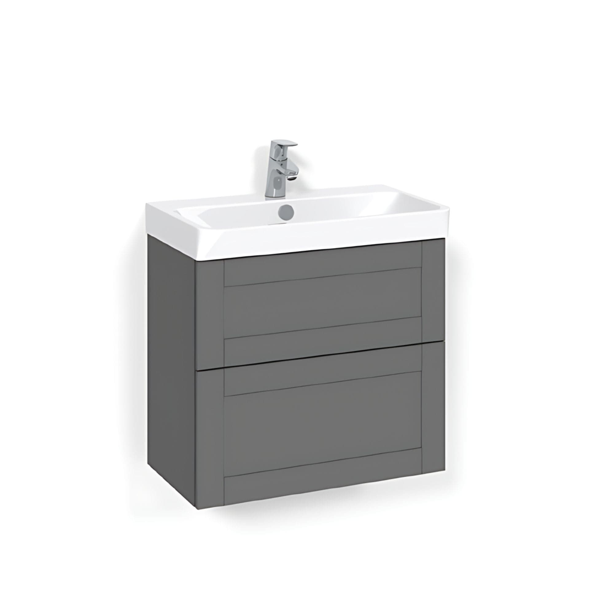 Macro Design Crown servantskap 450x350mm servant 60x35cm / Antrasitt / Frame Macro Design Servantskap BUN-FSK6035AFL
