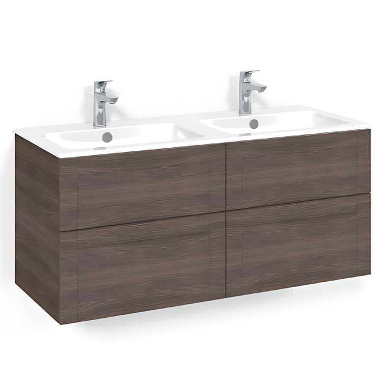 Macro Design CROWN Servantskap skuff med LIGHT 14 servant 120cm dobbel