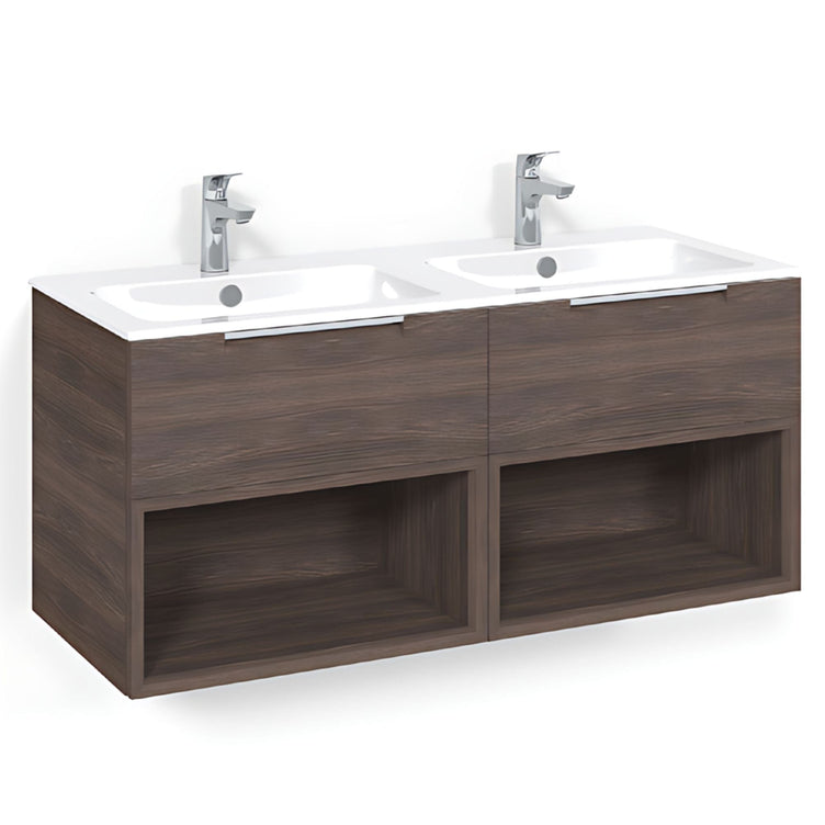 Macro Design CROWN Servantskap skuff med LIGHT 14 servant 120cm dobbel