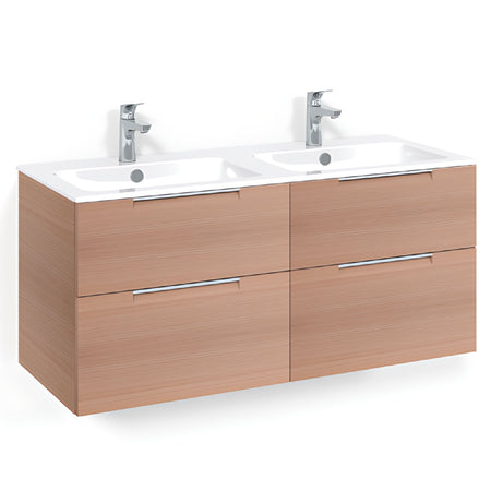 Macro Design CROWN Servantskap skuff med LIGHT 14 servant 120cm dobbel