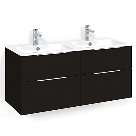 Macro Design CROWN Servantskap skuff med LIGHT 14 servant 120cm dobbel