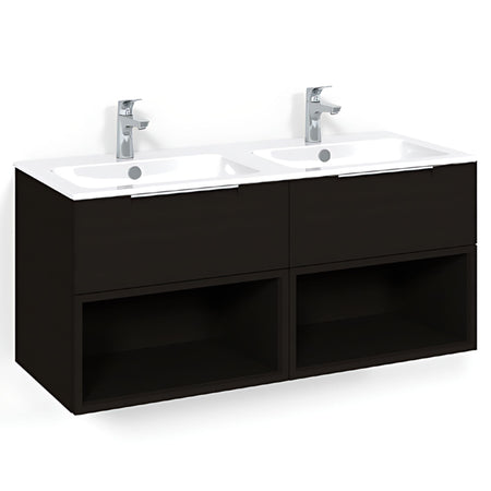 Macro Design CROWN Servantskap skuff med LIGHT 14 servant 120cm dobbel