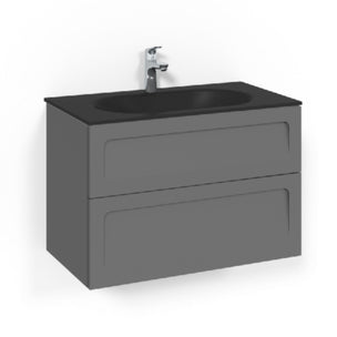 Macro Design CROWN Shape Servantskap 2-skuff med Glasservant