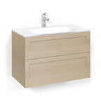 Macro Design CROWN Shape Servantskap 2-skuff med Glasservant
