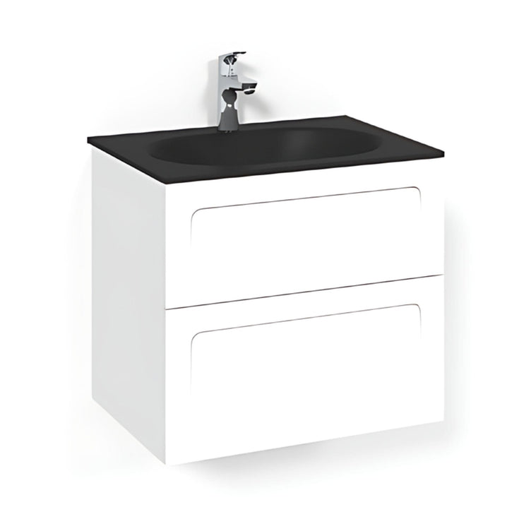 Macro Design CROWN Shape Servantskap 2-skuff med Glasservant