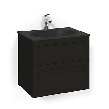 Macro Design CROWN Shape Servantskap 2-skuff med Glasservant