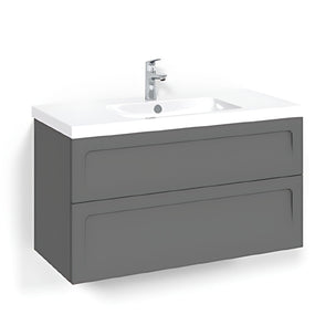 Macro Design CROWN Shape Servantskap 2 skuff med LIGHT servant