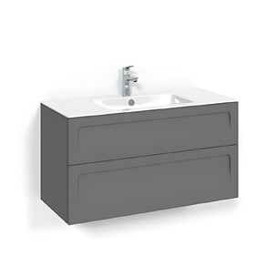 Macro Design CROWN Shape Servantskap 2 skuff med LIGHT servant