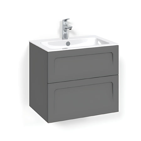 Macro Design CROWN Shape Servantskap 2 skuff med LIGHT servant