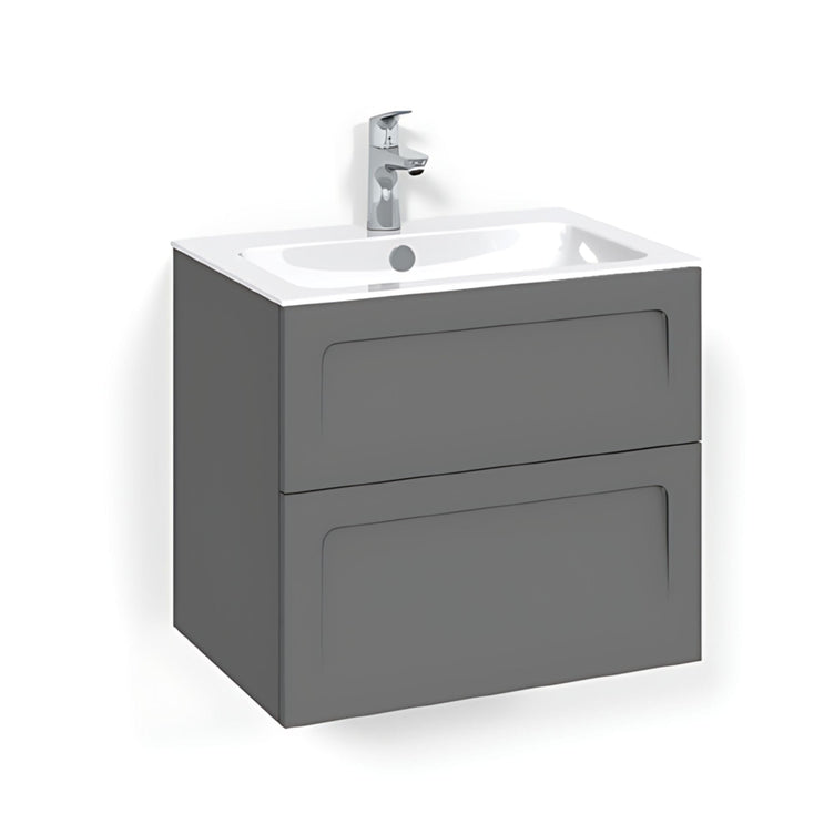 Macro Design CROWN Shape Servantskap 2 skuff med LIGHT servant