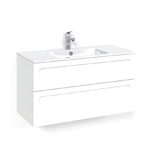 Macro Design CROWN Shape Servantskap 2 skuff med LIGHT servant