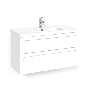 Macro Design CROWN Shape Servantskap 2 skuff med LIGHT servant