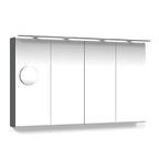 Macro Design CROWN Speilskap Rampe-belysning med forstørrelsesspeil