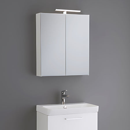 Macro Design CROWN Speilskap T-belysning med 2 dør