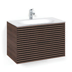 Macro Design CROWN Stripe Servantskap 2-skuff med Glasservant