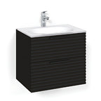 Macro Design CROWN Stripe Servantskap 2-skuff med Glasservant