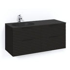 Macro Design CROWN Stripe Servantskap 4-skuff med Venstre Glasservant 120cm