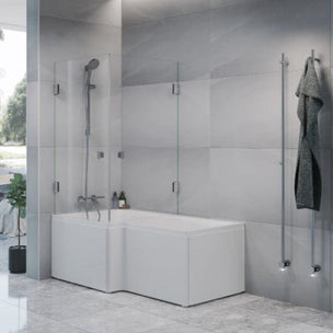 Macro Design Divine Badekar med Grace Dusjvegger Venstre