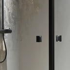 Macro Design Empire Swing Dusjhjørne med Gunmetal profil