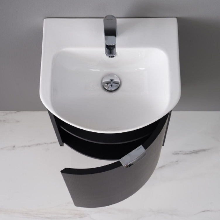 Macro Design HEART 1-dør servantskap med 450 servant