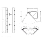 Macro Design HIDE Tile Dusjhylle