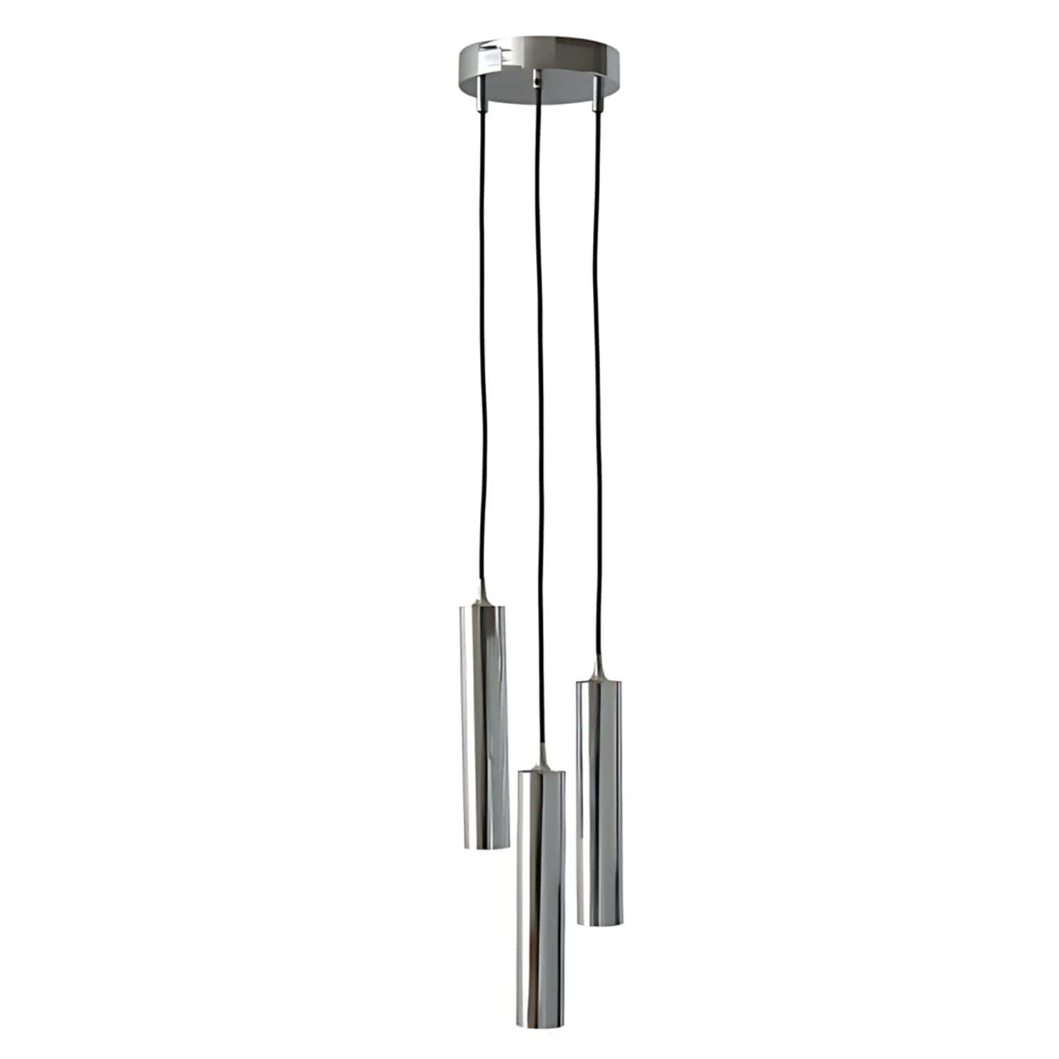 Macro Design ORION Pendelbelysning Krom / 3 ringer Macro Design Baderomsbelysning GRO-ITTUBEKX3