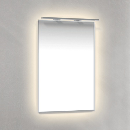 Macro Design AMBILIGHT RAMPE firkantet speil med lys (ramme)