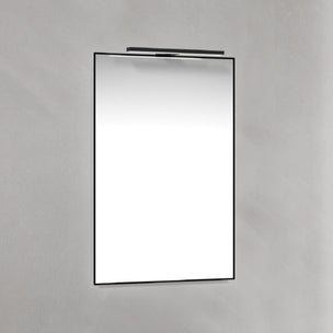 Macro Design T-LED firkantet speil med lys (ramme)