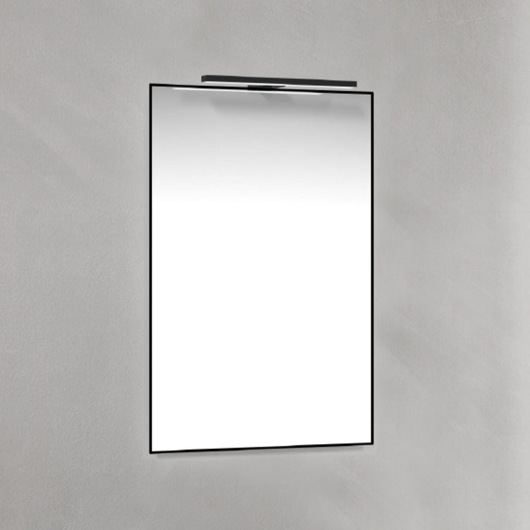 Macro Design T-LED firkantet speil med lys (ramme)