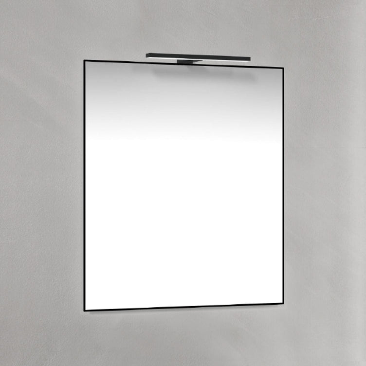 Macro Design T-LED firkantet speil med lys (ramme)