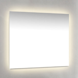 Macro Design AMBILIGHT firkantet speil med lys (backlight)