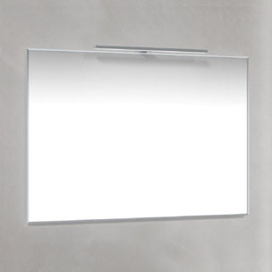 Macro Design T-LED firkantet speil med lys (ramme)