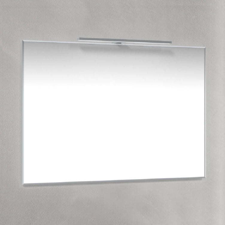 Macro Design T-LED firkantet speil med lys (ramme)