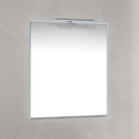 Macro Design T-LED firkantet speil med lys (ramme)