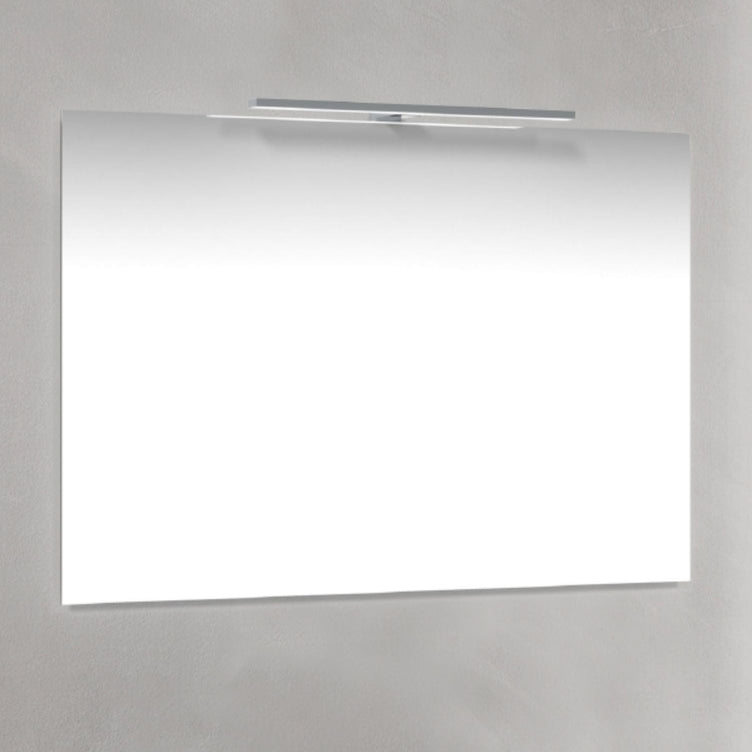 Macro Design T-LED firkantet speil med lys (topplys)