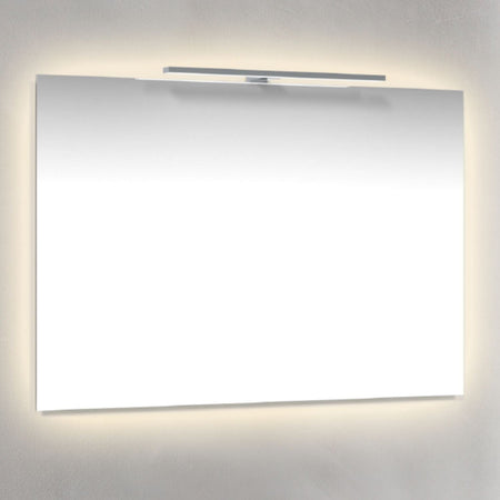 Macro Design AMBILIGHT T-LED firkantet speil med lys (topp/baklys)
