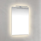 Macro Design AMBILIGHT T-LED firkantet speil med lys (topp/baklys)