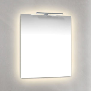 Macro Design AMBILIGHT T-LED firkantet speil med lys (topp/baklys)