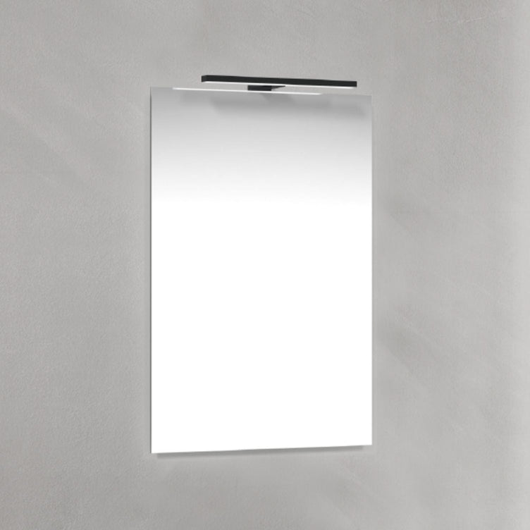 Macro Design T-LED firkantet speil med lys (topplys)
