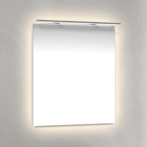 Macro Design AMBILIGHT RAMPE firkantet speil med lys (topp/baklys)