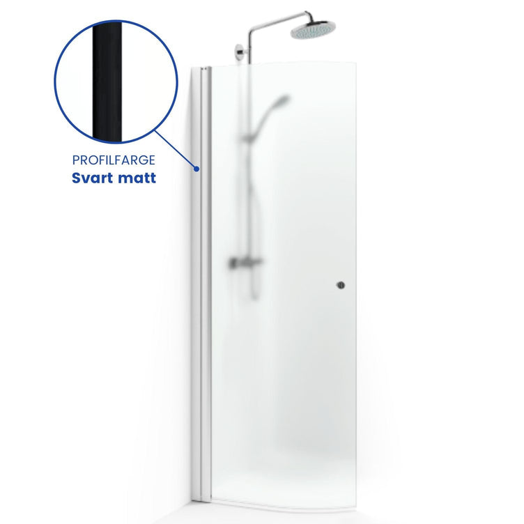Macro Design SPIRIT Dusjdør Rund med håndtak