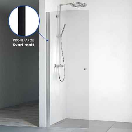 Macro Design SPIRIT Dusjdør Rund med håndtak