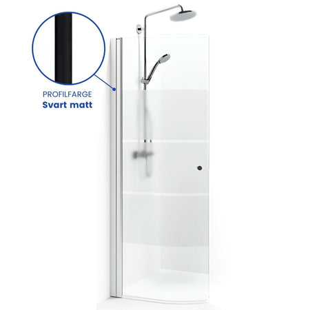 Macro Design SPIRIT Dusjdør Rund med håndtak