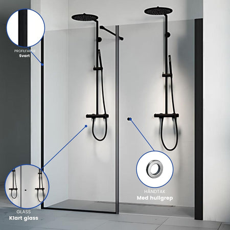 Macro Design SPIRIT Nisjedusj Swing med hullgrep